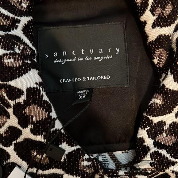 NWT Sanctuary cheetah print jacket - Picture 2 of 4